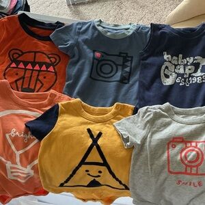 GAP Kids One Pieces - Orange, Blue, Gray, Yellow